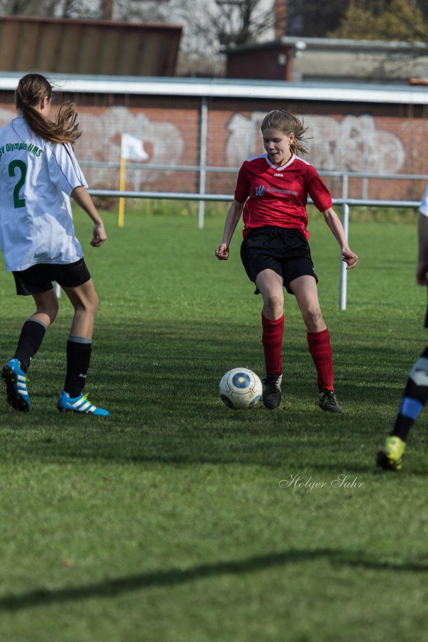 Bild 110 - C-Juniorinnen Kieler MTV -  MTSV POlympia Neumuenster : Ergebnis: 1:0